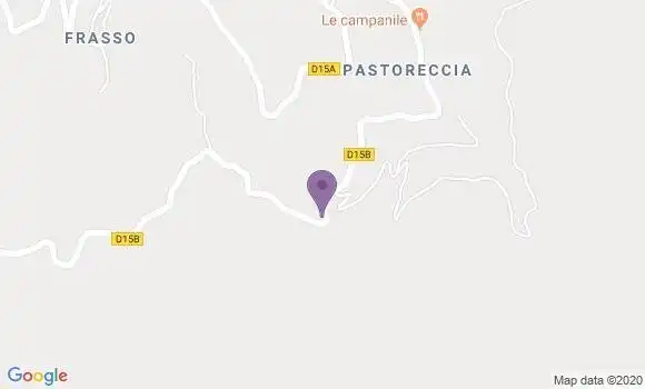 Localisation Castello Di Rostino - 20235