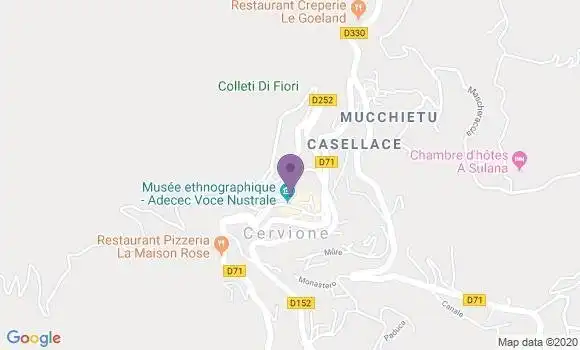 Localisation Cervione - 20221