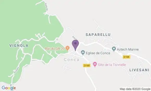 Localisation Conca - 20135