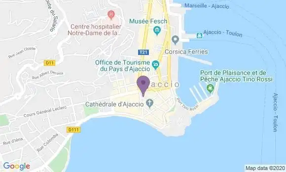 Localisation Cuttoli Corticchiato Ap - 20000