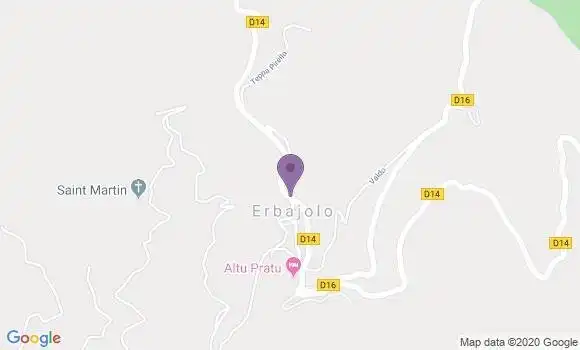 Localisation Erbajolo Bp - 20212