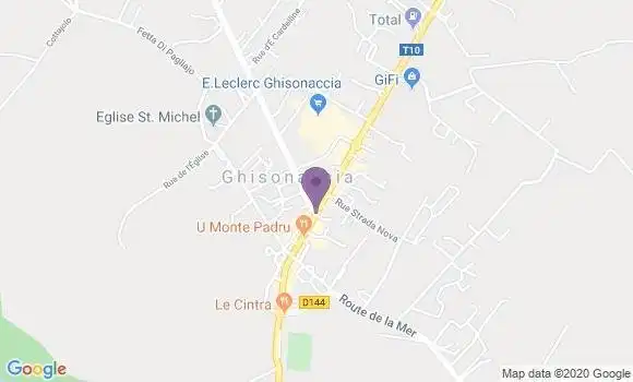 Localisation Ghisonaccia - 20240