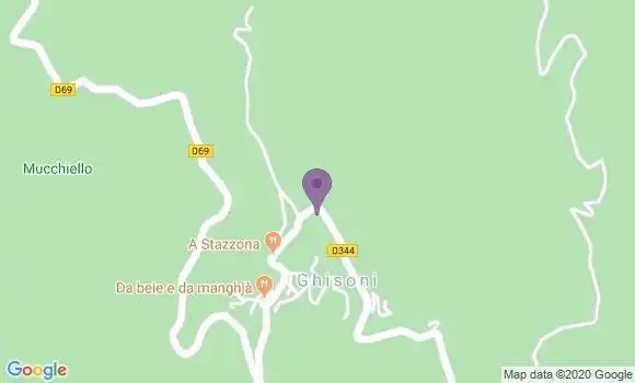 Localisation Ghisoni - 20227