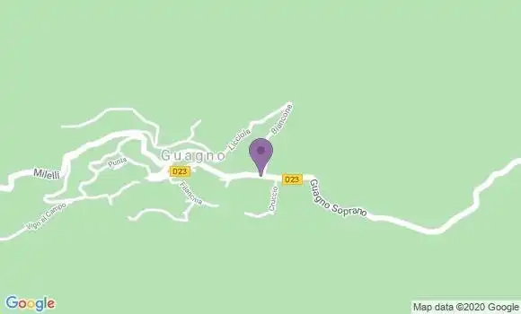 Localisation Guagno Bp - 20160