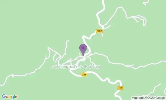 Localisation Guitera les Bains Ap - 20153