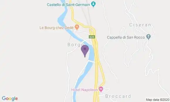 Localisation Casamozza Lucciana Ap - 20290