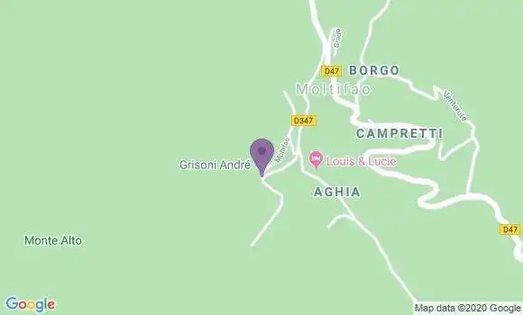 Localisation Moltifao - 20218