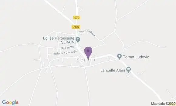 Localisation Serain Ap - 02110