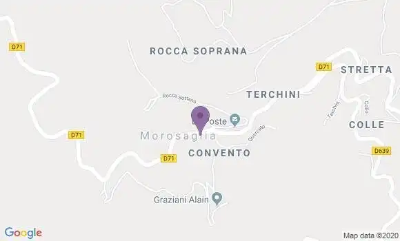 Localisation Morosaglia - 20218