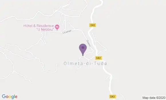 Localisation Olmeta Di Tuda Ap - 20232
