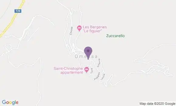 Localisation Omessa - 20236