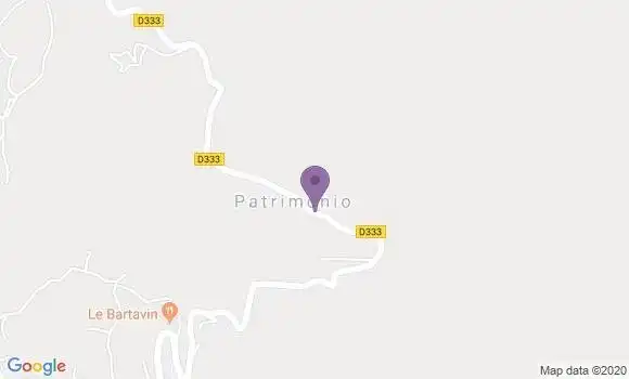 Localisation Patrimonio - 20253