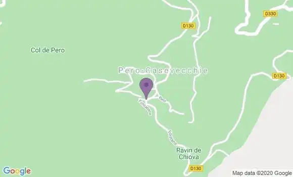 Localisation Pero Casevecchie - 20230
