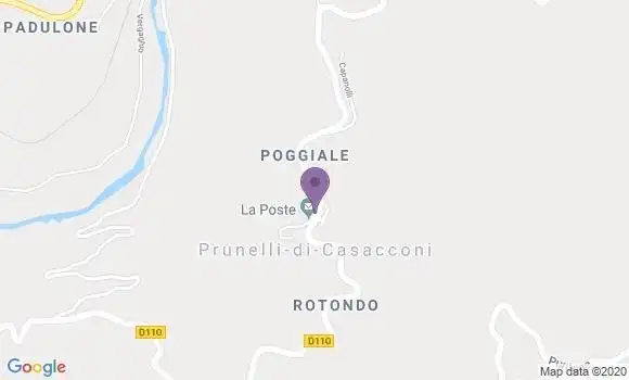 Localisation Prunelli Di Casacconi Bp - 20290
