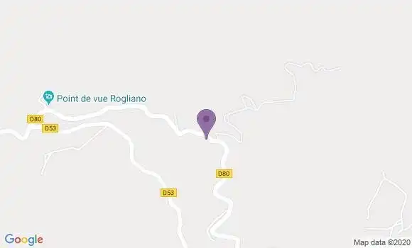 Localisation Rogliano - 20247
