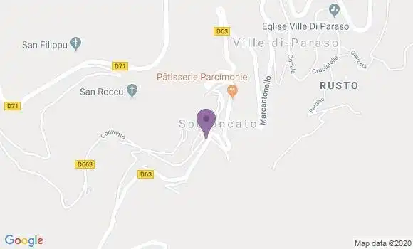 Localisation Speloncato Ap - 20226