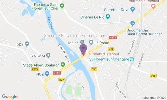 Localisation Saint Florent - 20217