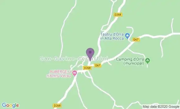 Localisation Sa Gavino Di Carbini Ap - 20170