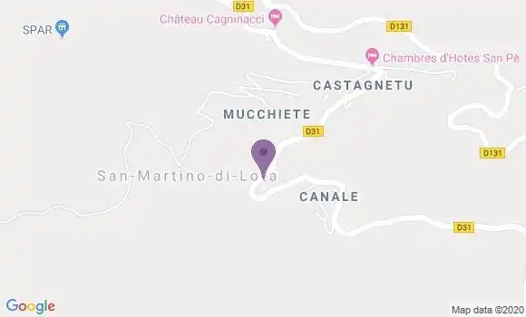 Localisation San Martino Di Lota Bp - 20200