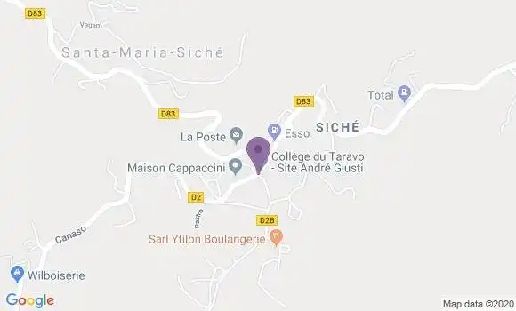 Localisation Santa Maria Siche - 20190