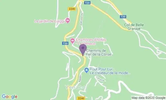 Localisation Venaco - 20231