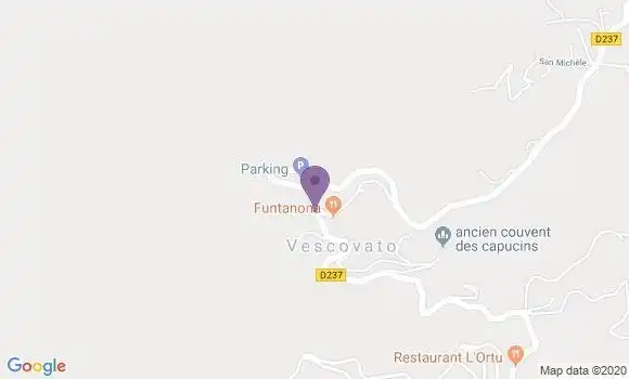 Localisation Vescovato - 20215