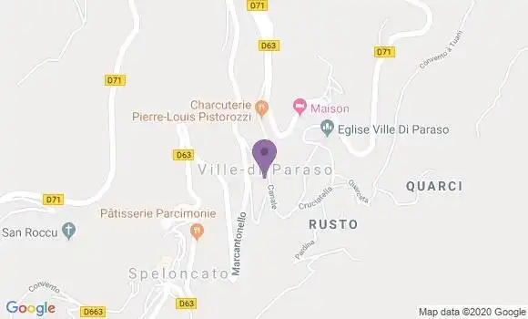 Localisation Ville Di Paraso Bp - 20279