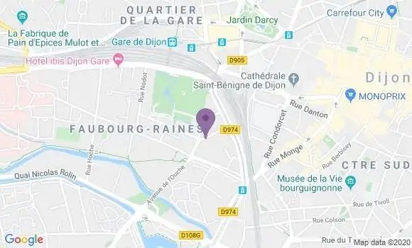 Localisation Dijon R P - 21000