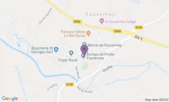 Localisation Fauverney Ap - 21110