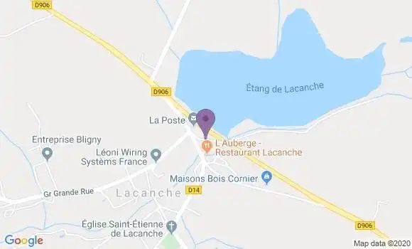 Localisation Lacanche Bp - 21230