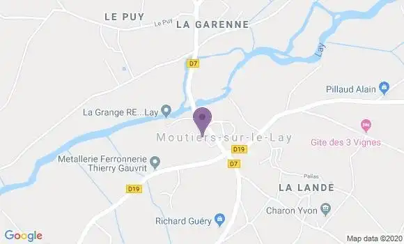 Localisation Moutiers Saint Jean Ap - 21500