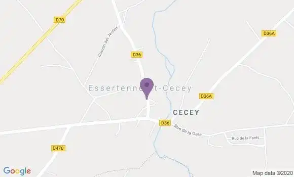 Localisation Reneve Ap - 21310