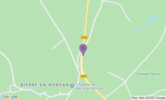 Localisation La Roche En Brenil Bp - 21530