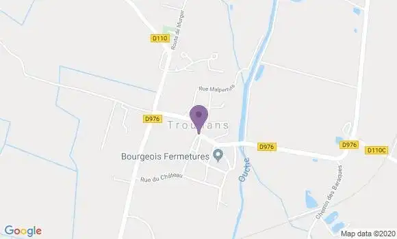 Localisation Trouhans Ap - 21170
