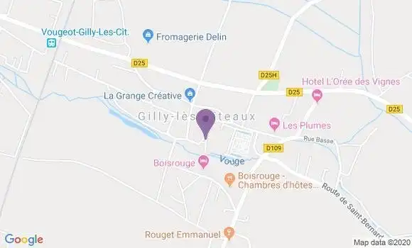 Localisation Vosne Romanee Bp - 21700