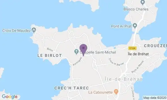 Localisation Brehat Bp - 22870