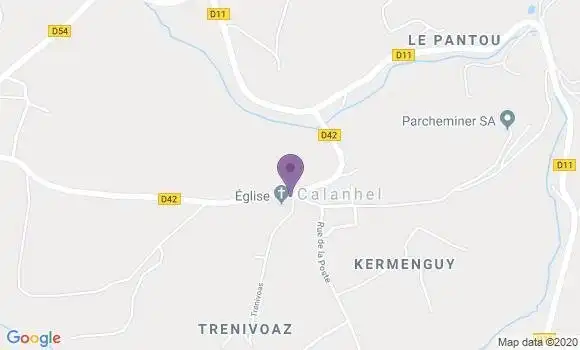 Localisation Calanhel Bp - 22160