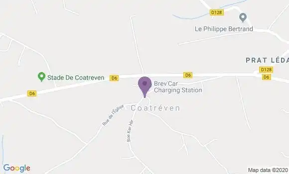 Localisation Coatreven Bp - 22450