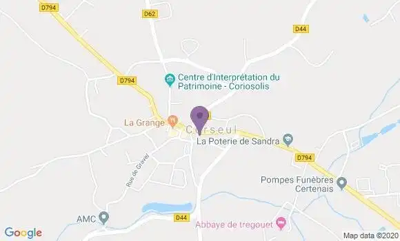 Localisation Corseul Bp - 22130