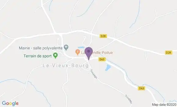 Localisation La Harmoye Bp - 22320