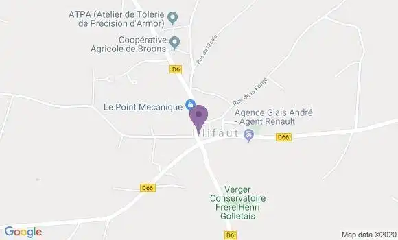 Localisation Illifaut Ap - 22230