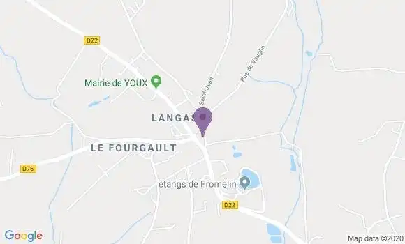 Localisation Langast Ap - 22150