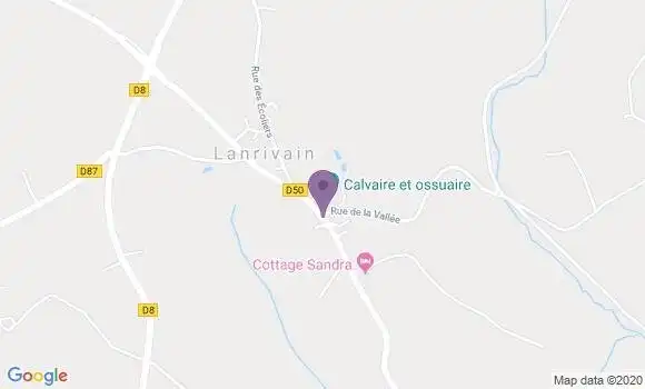 Localisation Lanrivain Ap - 22480