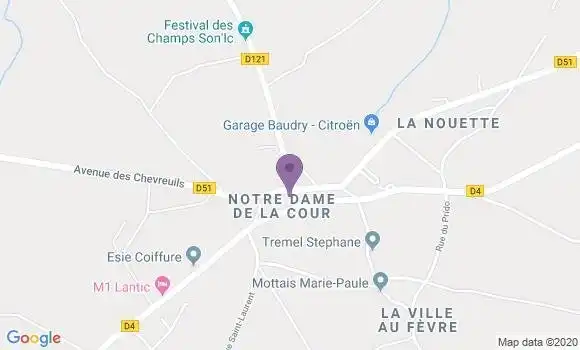 Localisation Lantic Bp - 22410
