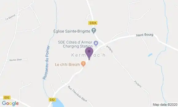 Localisation Kermoroc H Ap - 22140
