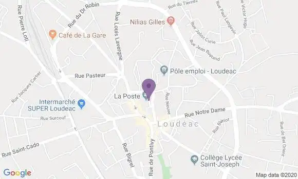 Localisation Loudeac - 22600