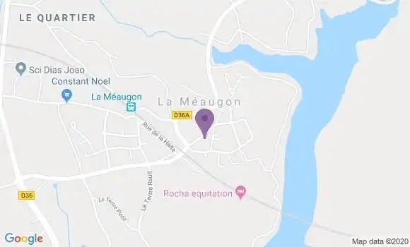 Localisation La Meaugon Ap - 22440