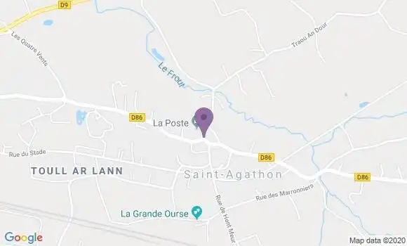 Localisation Le Merzer Ap - 22200
