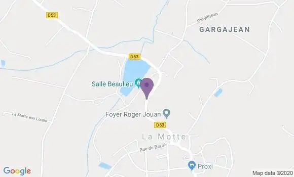 Localisation La Motte Bp - 22600