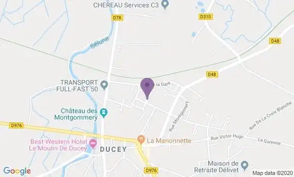 Localisation St Quentin Europe - 02100